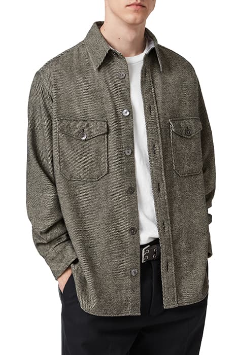 CARABINIER LS SHIRT GREY by AllSaints