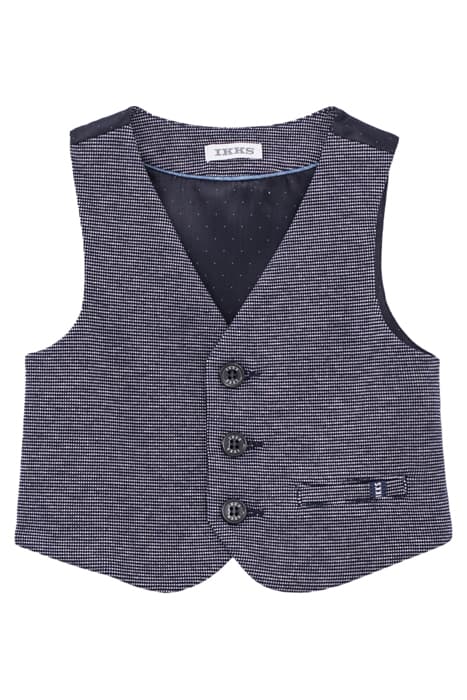 NAVY SLEEVELESS WAISTCOAT NAVY by IKKS