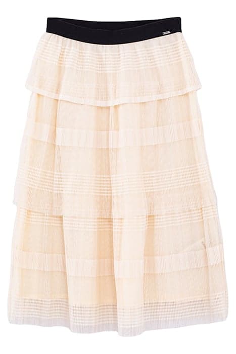 GIRLS’ ECRU PLEATED LONG SKIRT ECRU by IKKS