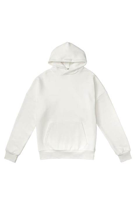 DROPPED SHOULDER HOODY OFF-WHITE by Woodrow