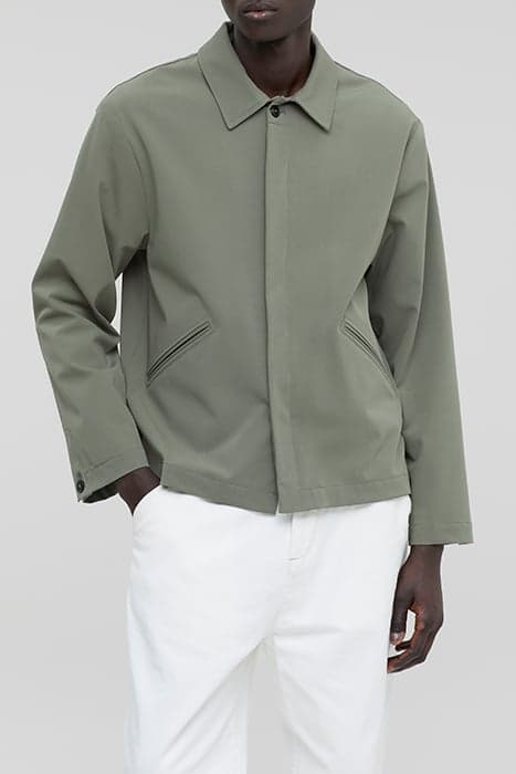 MEN BLOUSON JACKET DRIED BASIL by Closed