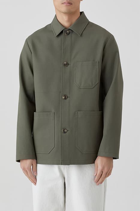 WORKER JACKET PINE GREEN by Closed