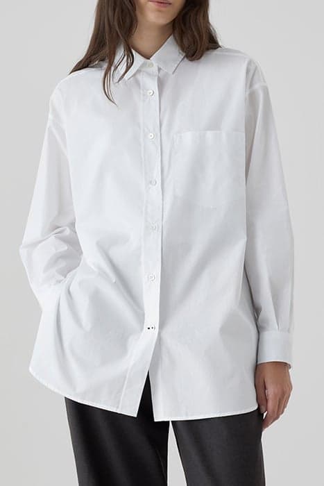 PRINTED SHIRT WHITE by Closed