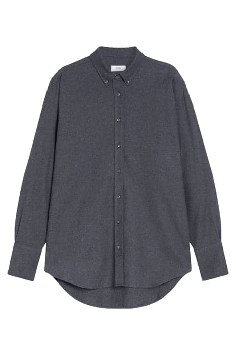 BUTTON DOWN SHIRT DARK GREY MELANGE by Closed