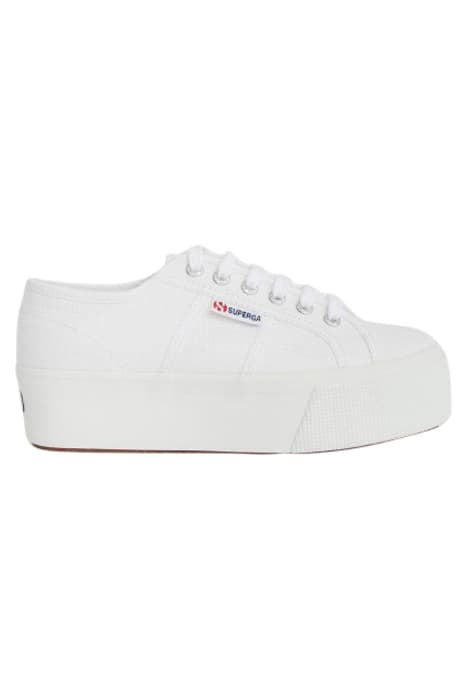 SUPERGA 2790 FLATFORM TRAINER BRIL WHITE by White Stuff