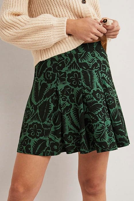 JERSEY MINI SKIRT DGR by Boden