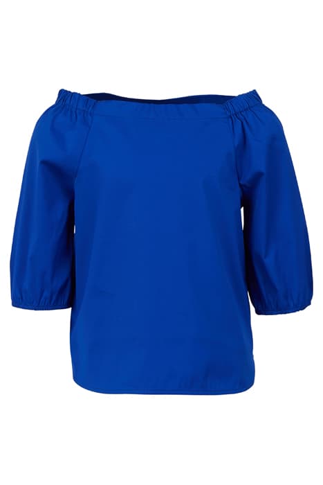 SHIRT BOATNECK 3/4SL BLUE by River Woods