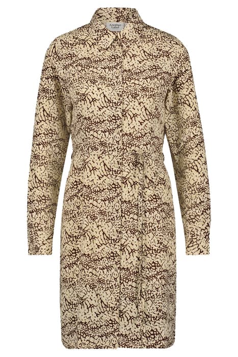 LYA TURTLE DRESS L/S BROWN RICE TURTLE by Another Label