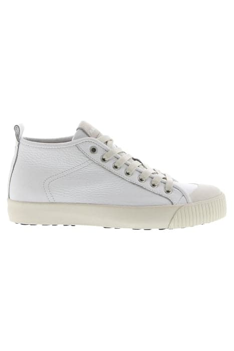 VL62 WHITE - MID-TOP SNEAKER by Blackstone