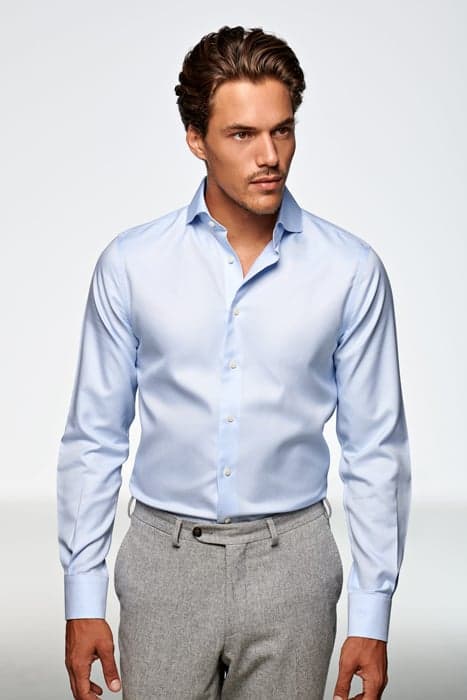 Light Blue Pinpoint Oxford Extra Slim Fit Shirt by Suitsupply