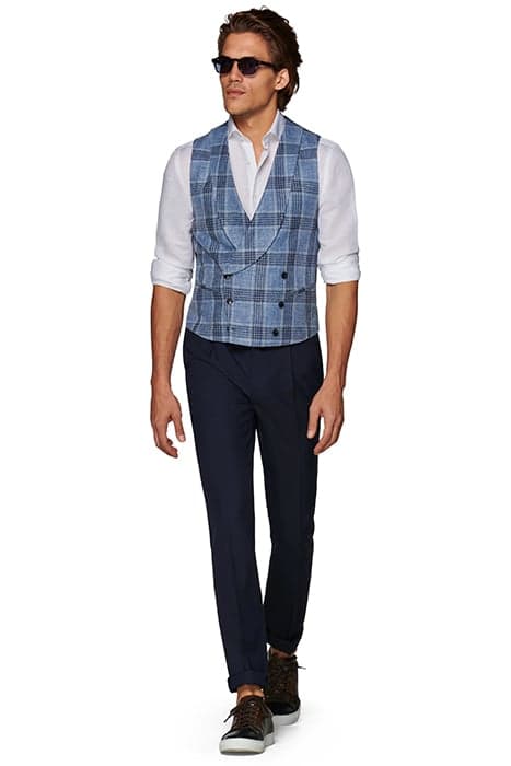 BLUE WAISTCOAT by Suitsupply