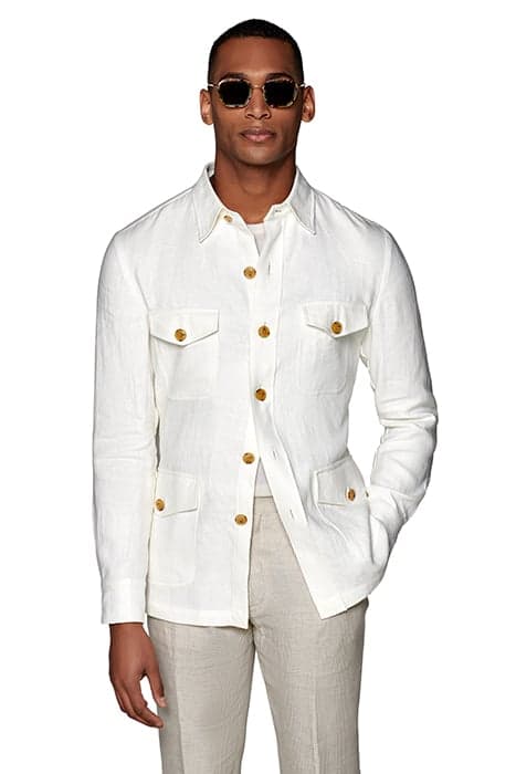 OFF-WHITE SHIRT-JACKET by Suitsupply