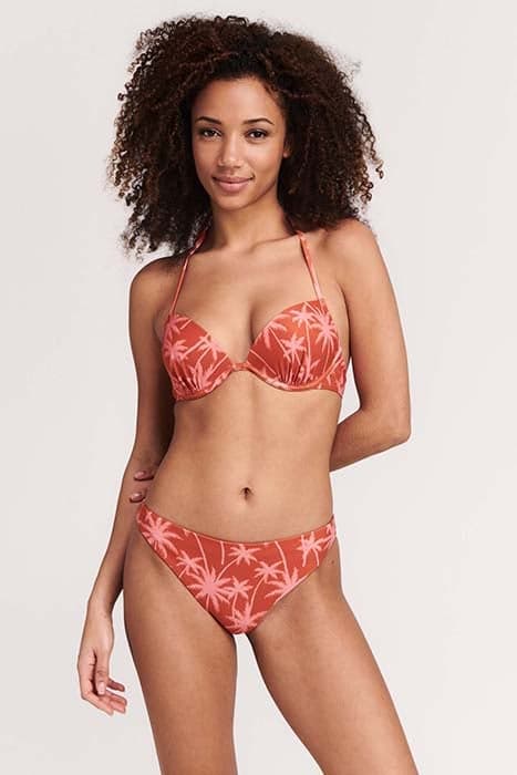 LADIES LUCA BIKINI SET VACATION PALM SPICE ROUTE BROWN by Shiwi