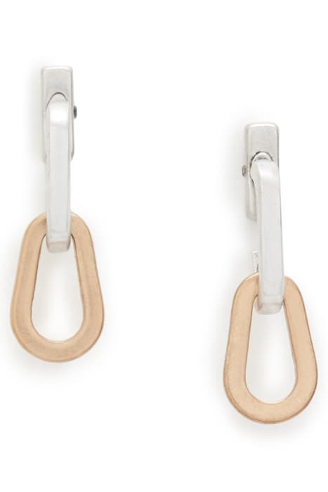 CARRIE LINK EARRINGS WARM BRASS/SILVER by AllSaints