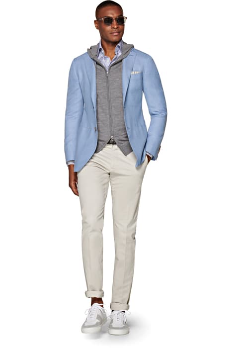 Light Blue Havana Blazer by Suitsupply