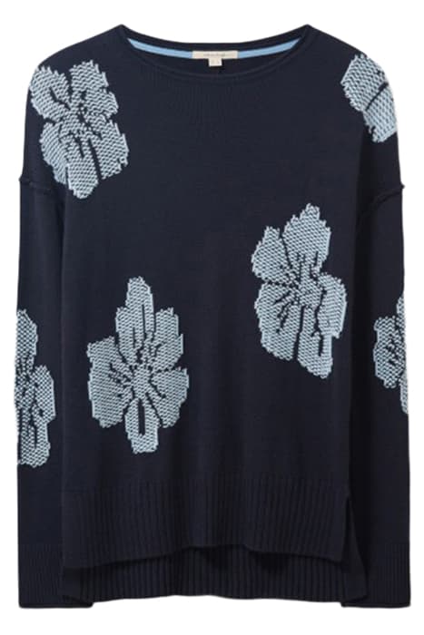 BLOSSOMING WOODLAND JUMPER NAVY MULTI by White Stuff