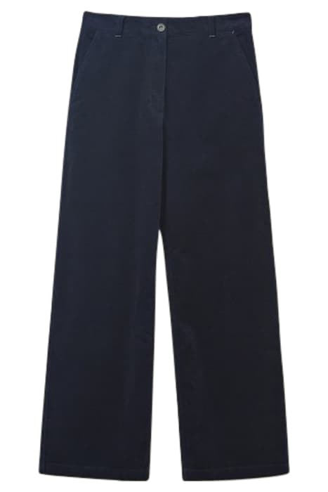 HARPER CORD WIDE LEG TROUSER DARK NAVY by White Stuff