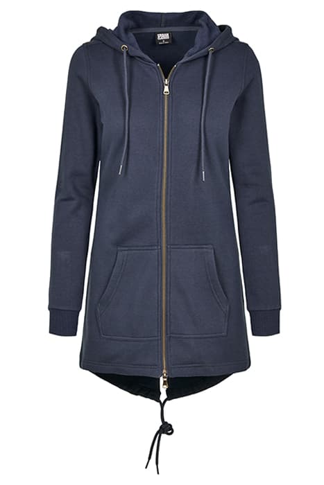 LADIES SWEAT PARKA NAVY by Urban Classics