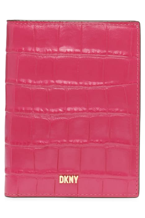 SIDNEY PASSPORT CASE ELC PINK MLTI by DKNY