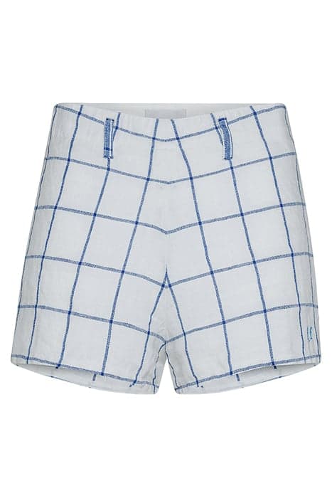 "HOLIDAY CHECK" LINEN SHORTS OCEANIA by forte_forte