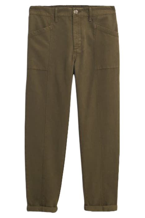 THEA TROUSER KHAKI GRN by White Stuff