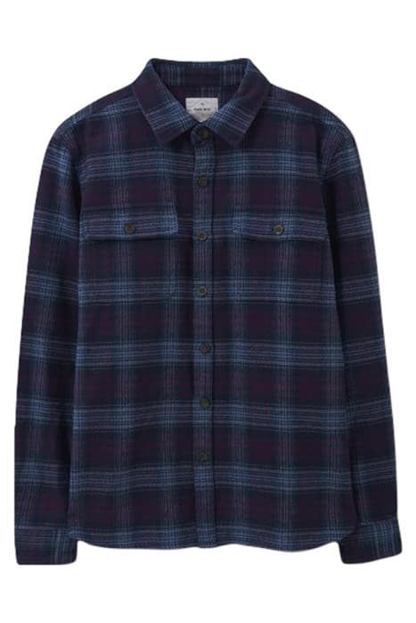 DARWEN CHECK OVERSHIRT DARK NAVY by White Stuff