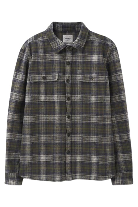 DARWEN CHECK OVERSHIRT BLK MLT by White Stuff