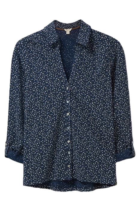 ANNIE JERSEY SHIRT NAVY MULTI by White Stuff