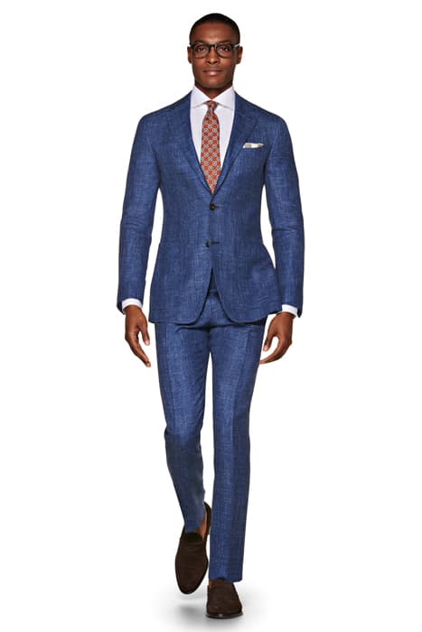 MID BLUE HAVANA SUIT by Suitsupply