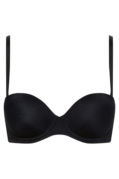 STRAPLESS PUSH UP, 001 BLACK by Calvin Klein