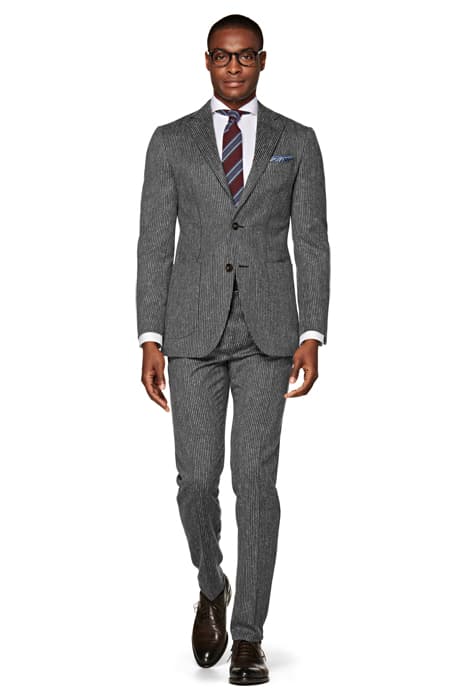 GREY STRIPED HAVANA SUIT by Suitsupply