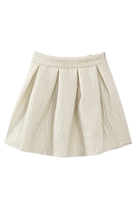 WHITE PLEATED SKIRT by IKKS