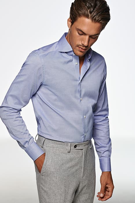 MID BLUE SHIRT by Suitsupply