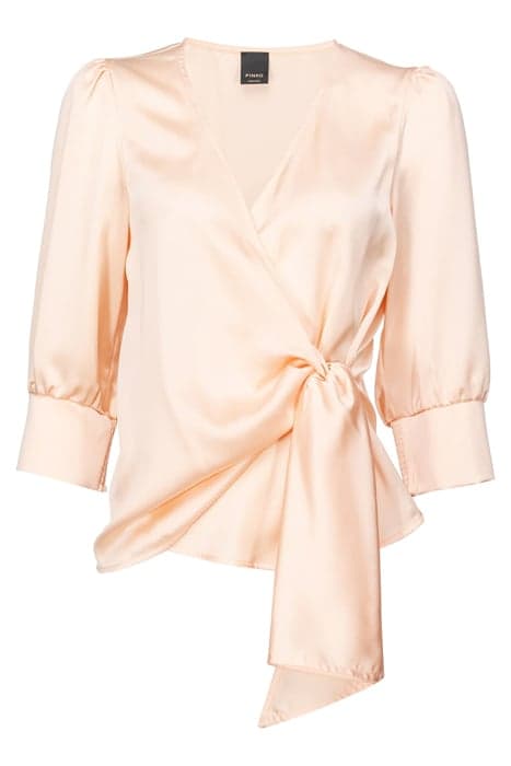 PILLOLA BLUSA LIGHT SATIN LOTUS PINK by PINKO