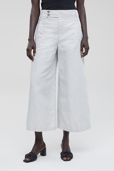 LUNA PANTS PLATINUM WHITE by Closed