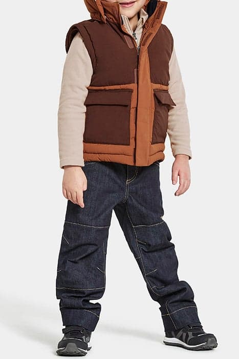 ANTE KIDS JACKET ACORN BROWN by Didriksons