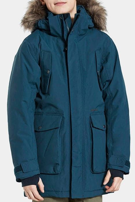 JERKE BS PARKA DIVE BLUE by Didriksons