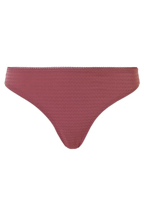 CO BO. THONG STRING ZIGZAG SEPIA by Livera