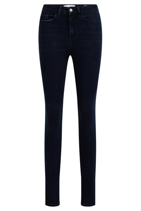 5-POCKET HIGH RISE DARK BLUE by WE Fashion