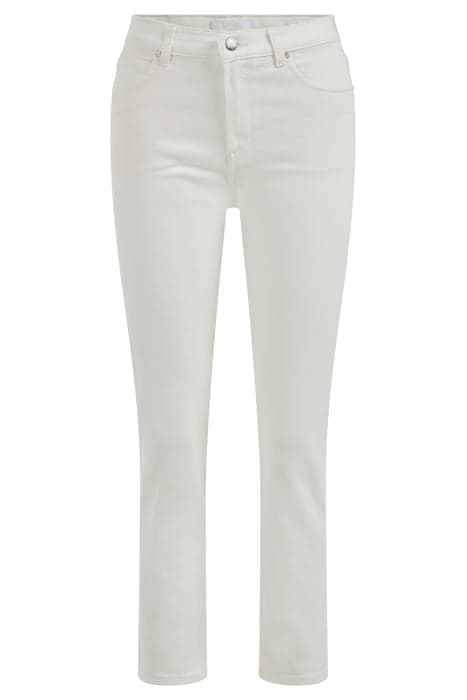 5-POCKET HIGH WAIST OFF-WHITE by WE Fashion