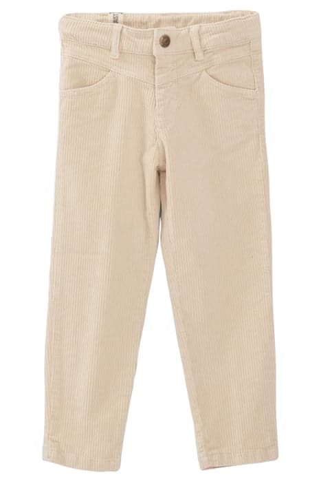 GIRLS’ VANILLA CORDUROY TROUSERS WHEAT by IKKS