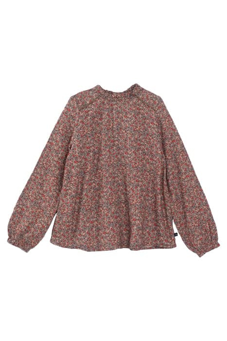 GIRLS’ NAVY MICRO-FLOWER PRINT BLOUSE NAVY by IKKS