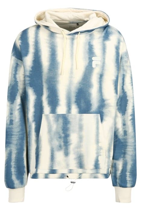 CAJIZ AOP OVERSIZED HOODY ANTIQUE WHITE WATER ABSTRACT AOP by FILA