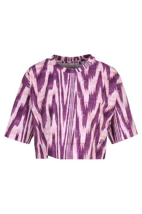 CATTENOM AOP TEE PURPLE ABSTRACT ETNO AOP by FILA