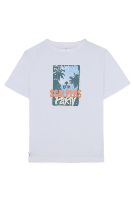 PARTY TEE KIDS WHITE by Scalpers