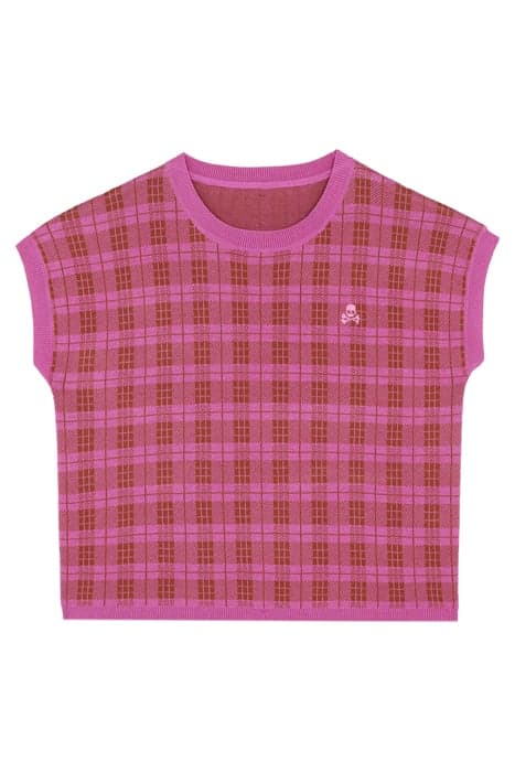 CHECKS TRICOT GIRLS PINK CHECK by Scalpers