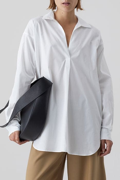 CLOSED WOMEN OVERSIZE SHIRT SHIRTS & BLOUSES WHITE by Closed