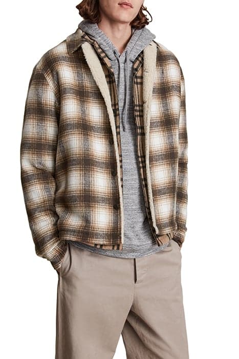 EASTFORK JACKET WHITE/BROWN by AllSaints