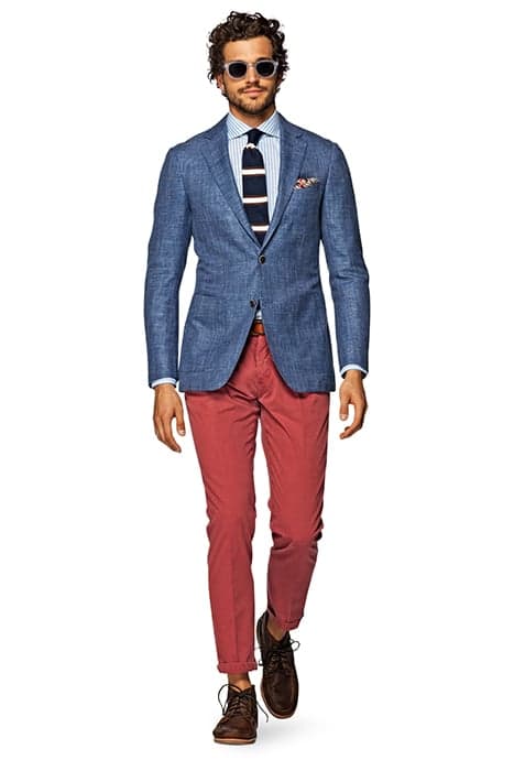 TROUSER RED by Suitsupply