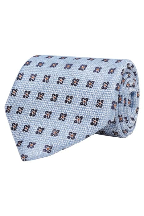 LIGHT BLUE FLOWERS TIE by Suitsupply